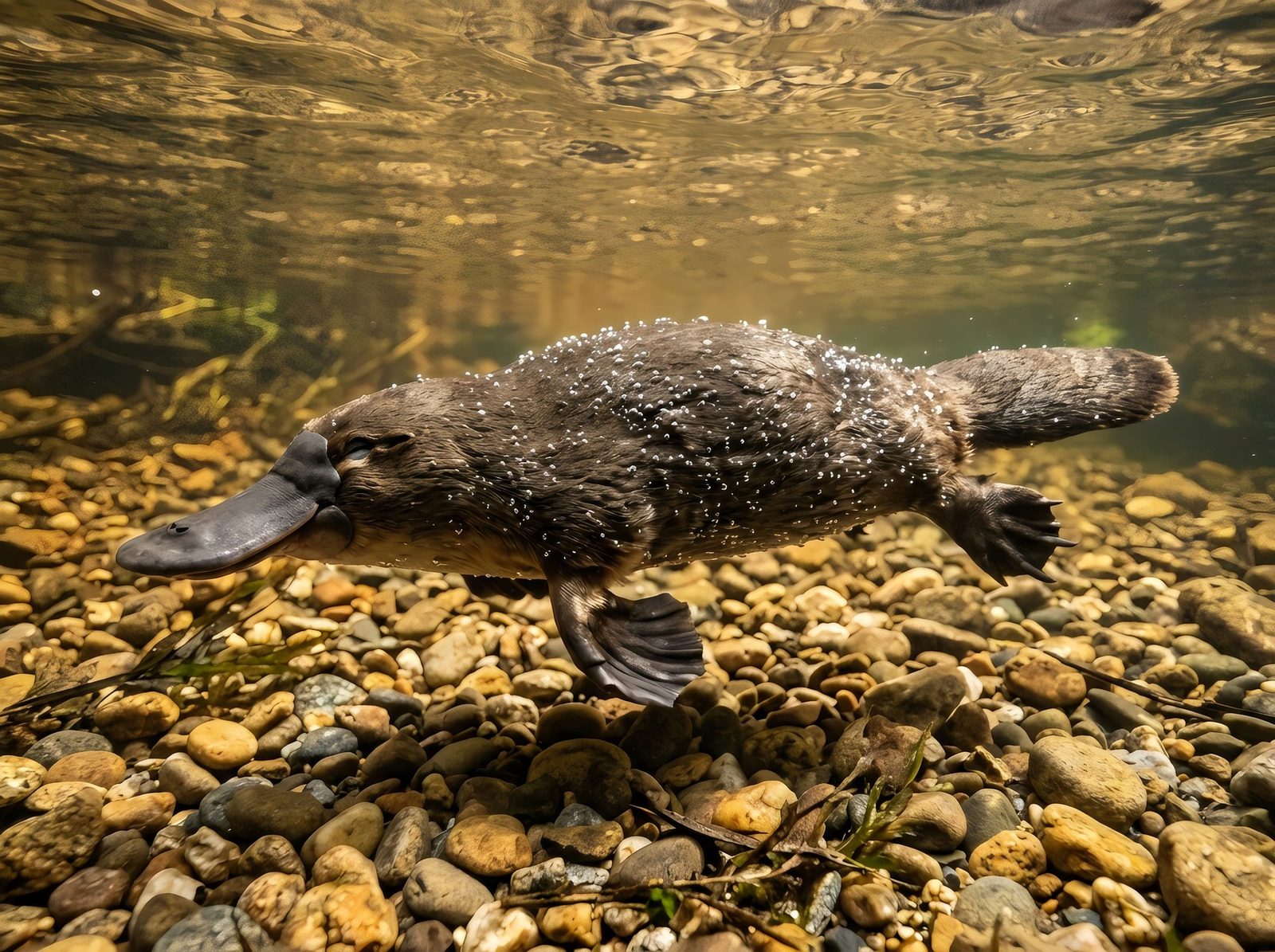 A real Platypus in the wild